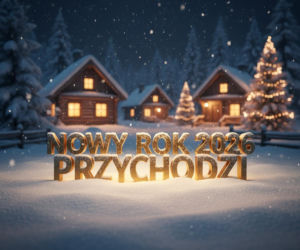 Gify na Sylwestra i kartki na Nowy Rok 2026