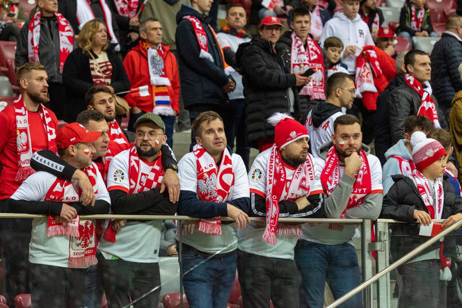 Tłumy na PGE Narodowym w Warszawie! Tak kibicowaliście podczas meczu Polska - Holandia
