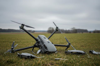 Dron z Rosji rozbił się na Łotwie. Co tak naprawdę mogło się wydarzyć?