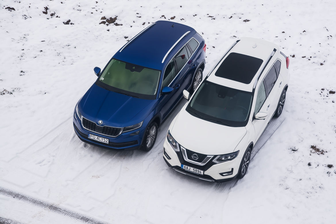 Skoda Kodiaq Style vs. Nissan X-Trail Tekna