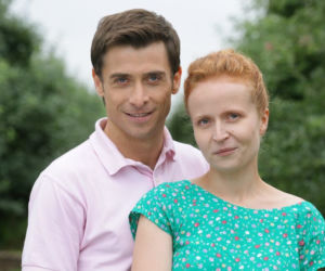 M jak MIŁOŚĆ, odc. 956. Ewa Kolęda (Dominika Kluźniak) i Marek Mostowiak (Kacper Kuszewski)