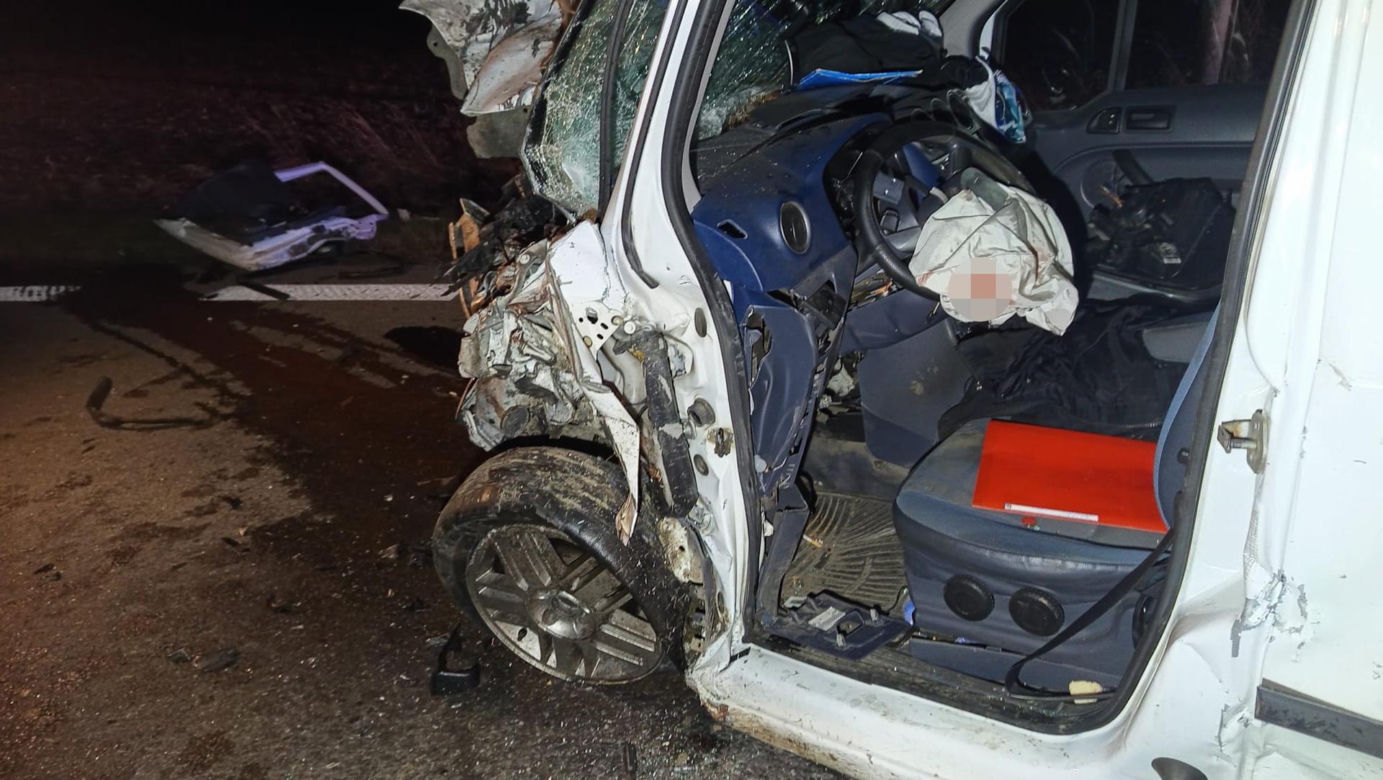 Śmiertelny wypadek pod Dzierżoniowem. Nie żyją 37- i 60-latek [ZDJĘCIA].