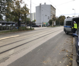 Radiowóz potrącił PSA. SKANDAL w Łodzi