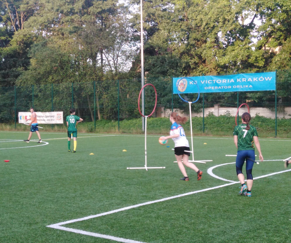 Trening krakowskiej drużyny quidditcha