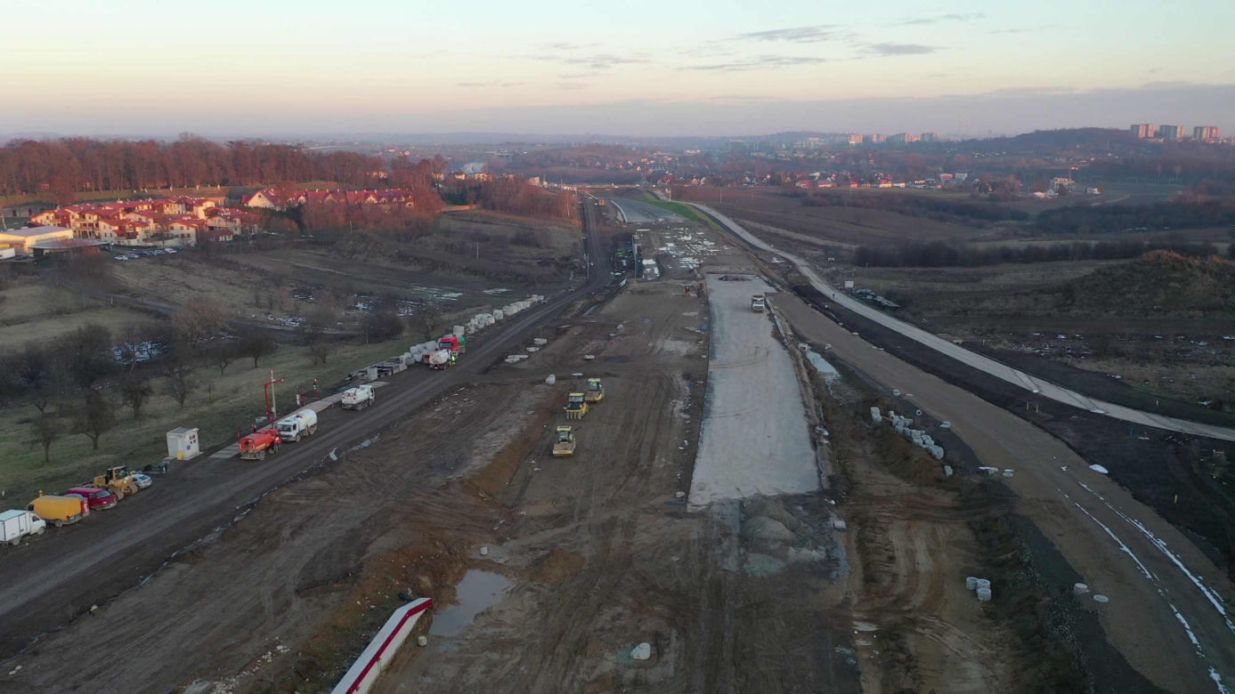 Północna obwodnica Krakowa. Sprawdzamy postępy prac (STYCZEŃ)