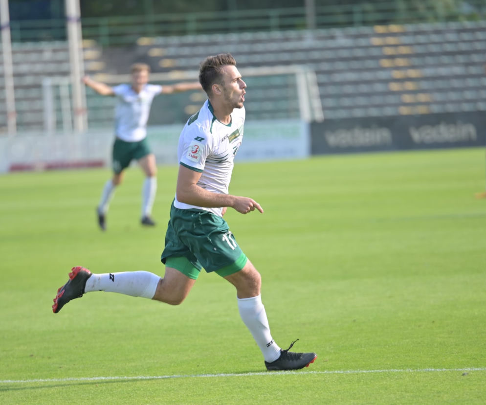 Olimpia Grudziądz wygrana Błękitni 