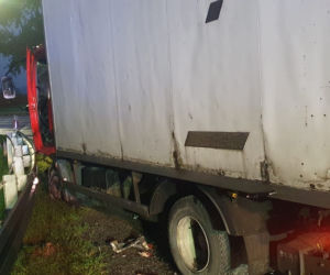 Groźny wypadek na drodze krajowej nr 8 pod Wrocławiem