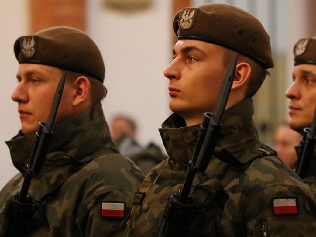 Dolnośląscy terytorialsi złożyli przysięgę wojskową na Rynku we Wrocławiu