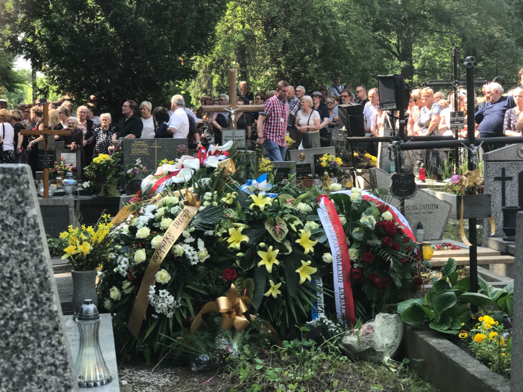 POGRZEB ZBIGNIEWA WODECKIEGO