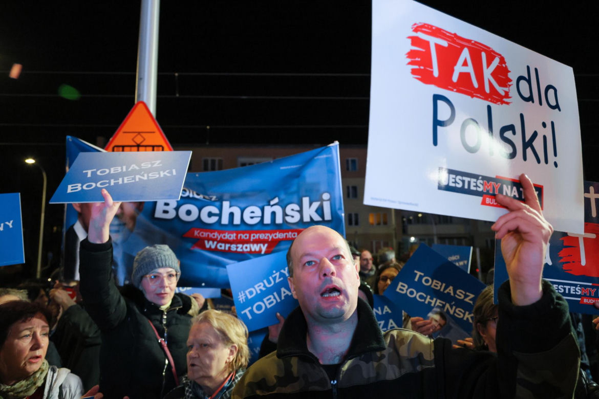 Siedziba TVP przy ul. Woronicza. Przedwyborcza debata kandydatów na prezydenta Warszawy