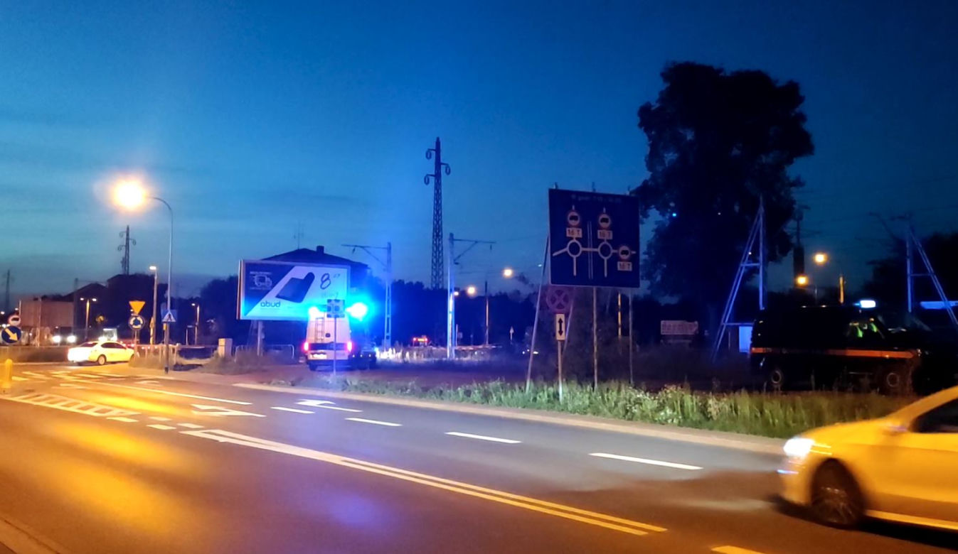 Pociąg potrącił mężczyznę w Falenicy