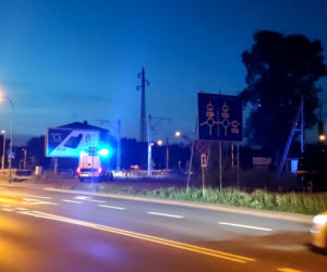Pociąg potrącił mężczyznę w Falenicy