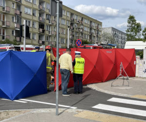 Makabryczny wypadek na Woli