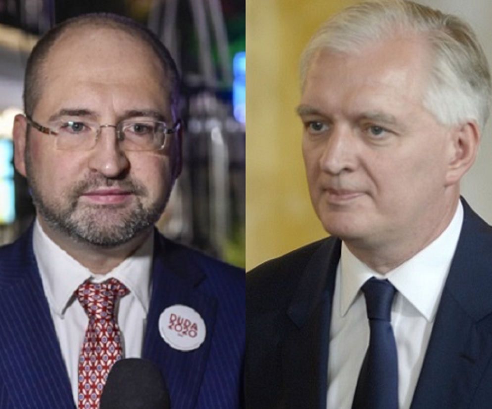 Adam Bielan wygrał z  Jarosławem Gowinem 