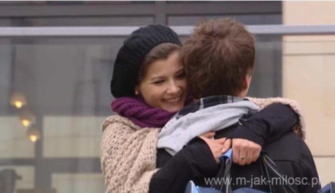 M jak MIŁOŚĆ odc. 980. Kasia (Agnieszka Sienkiewicz), Marcin (Mikołaj Roznerski)