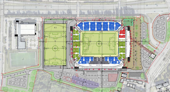 Koncepcja nowego stadionu Ruchu Chorzów