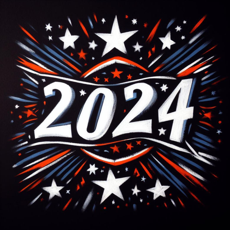 Kartki noworoczne na 2024 r.
