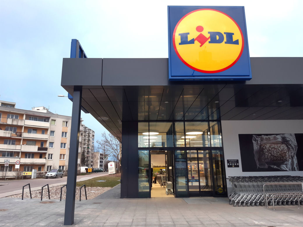 Nowy Lidl w Białymstoku na Wysokim Stoczku - ul. Antoniuk Fabryczny