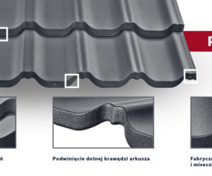 Blachodachówa modułowa Venecja - patenty modułowe Budmat