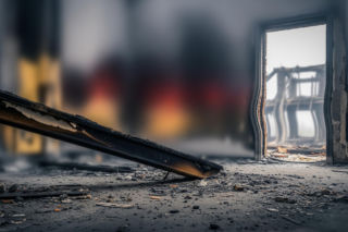 Tragiczny pożar w Jurkowie. Kto znalazł śmierć w płomieniach opuszczonego budynku?