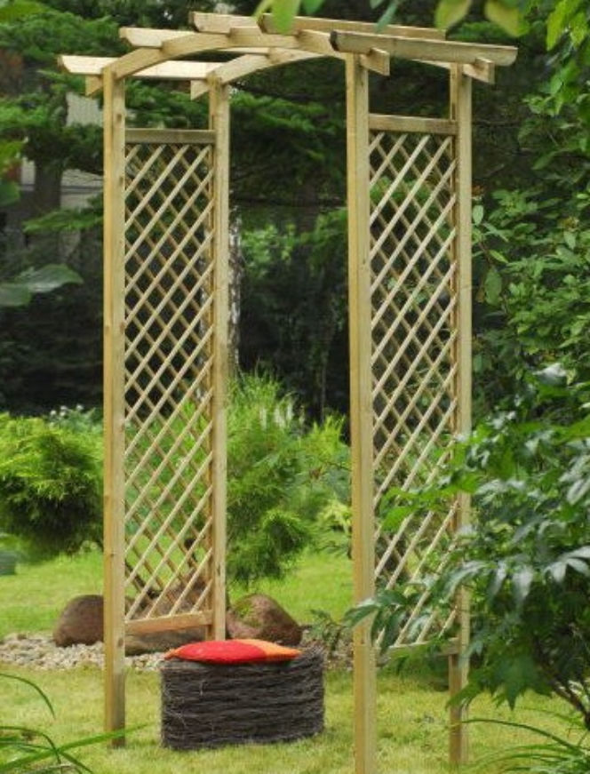 Pergola - podpora dla roslin, ochrona przed sloncem