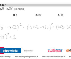  Matura 2022 matematyka. Odpowiedzi, pytania, arkusz CKE, zadania, rozwiązania [poziom podstawowy matematyka matura 5.05.2022]