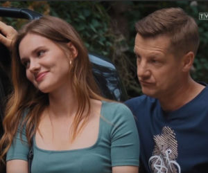 M jak miłość odc 1614. Franka (Dominika Kachlik), Paweł (Rafał Mroczek)