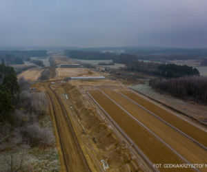 Budowa S7 na trasie Napierki - Płońsk. Zobacz postępy prac [GALERIA]