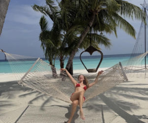 Gwiazdy witają nowy rok w bikini