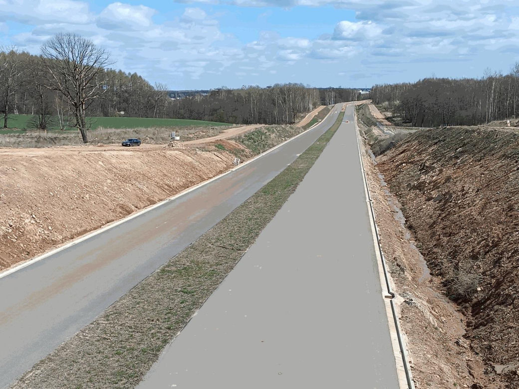 Obwodnica Wąchocka i Parszowa (kwiecień 2025)
