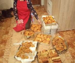 Karmimy pierogami naszych obrońców