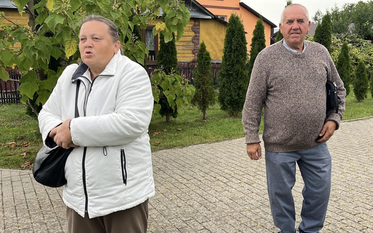 Odbudowa domu w Wyrykach Woli pod Włodawą