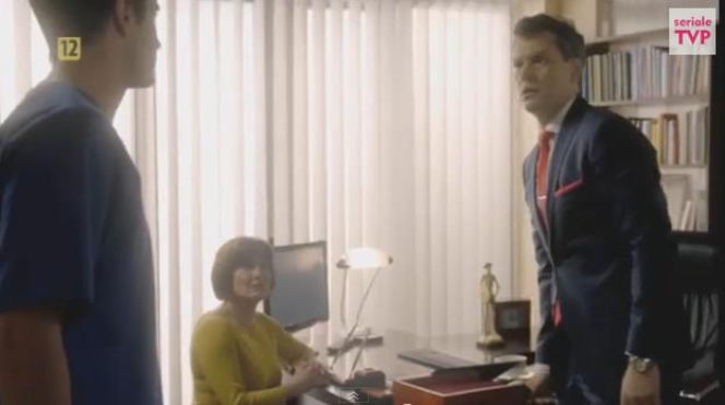 Na dobre i na złe odc. 549. Andrzej Falkowicz (Michał Żebrowski), Wanda Consalida (Barbara Lauks)