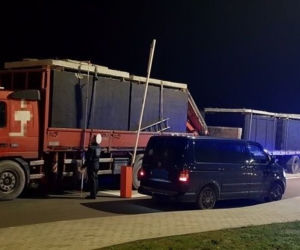 Przeciążone ciężarówki zatrzymane przez ITD