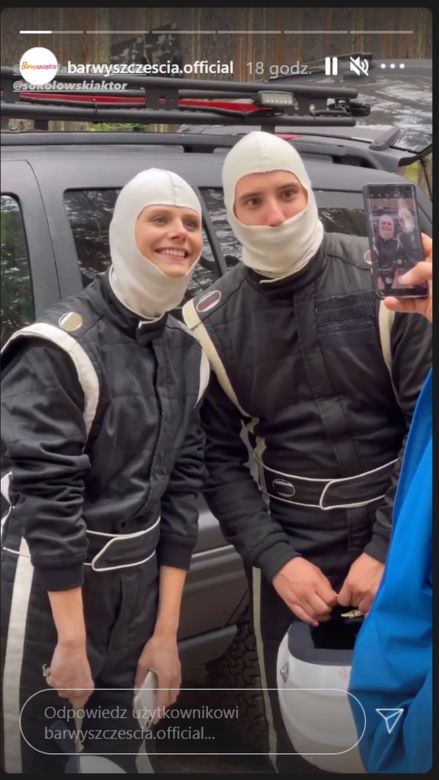 Barwy szczęścia po wakacjach 2021. Iwona (Izabela Zwierzyńska), Tomasz Kępski (Jakub Sokołowski),