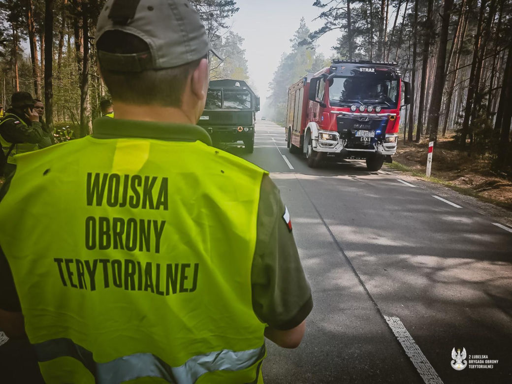 Ktoś podłożył ogień w Puszczy Solskiej? "Przyczyną mogło być podpalenie"