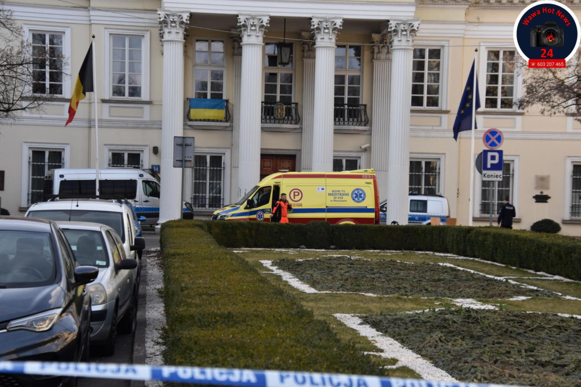 Akcja policji w centrum Warszawy