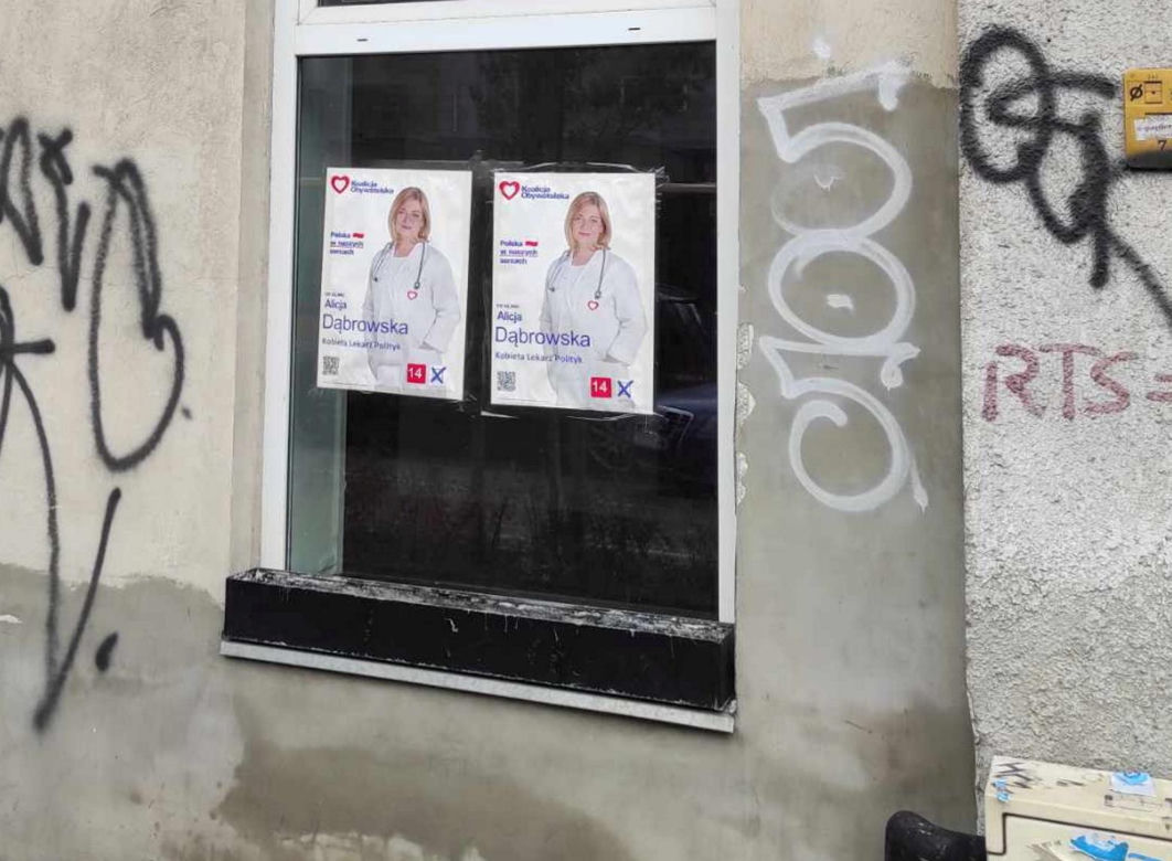 Warszawa po wyborach. Tu wciąż wiszą plakaty wyborcze. Kandydaci, nie śpimy, sprzątamy!