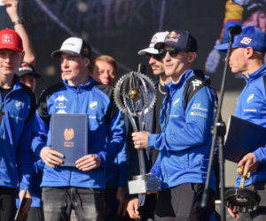 Tak PRES Toruń świętował mistrzostwo z kibicami! Feta pod Motoareną
