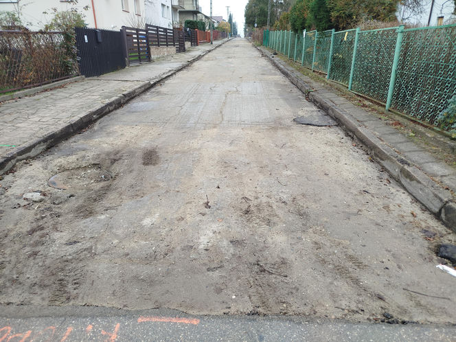 Ulica Mazowiecka w Siedlcach jest remontowana na dwóch odcinkach