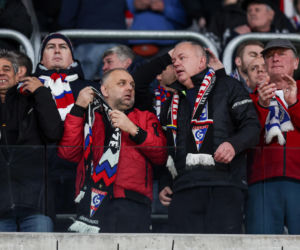 Górnik Zabrze - Legia Warszawa: Zdjęcia kibiców i zawodników z hitu 13. kolejki PKO BP Ekstraklasy