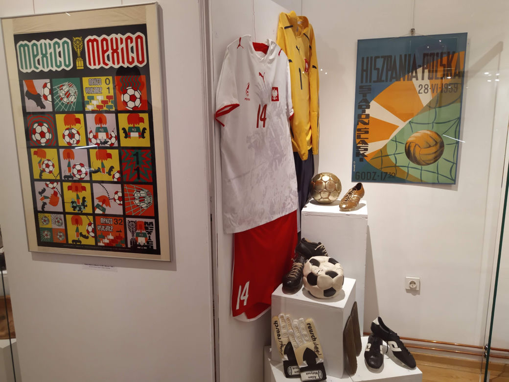 Zdjęcia z otwarcia wystawy o historii piłki nożnej w siedleckim Muzeum Regionalnym