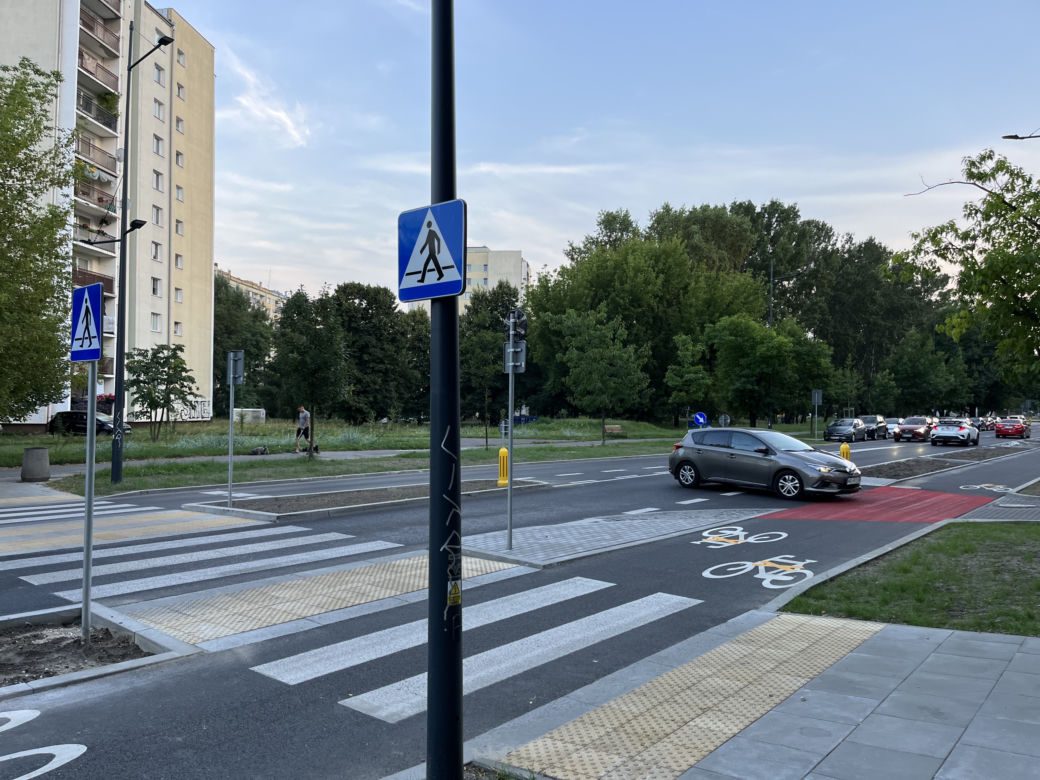 Trwają prace na ulicy Sokratesa na Bielanach 