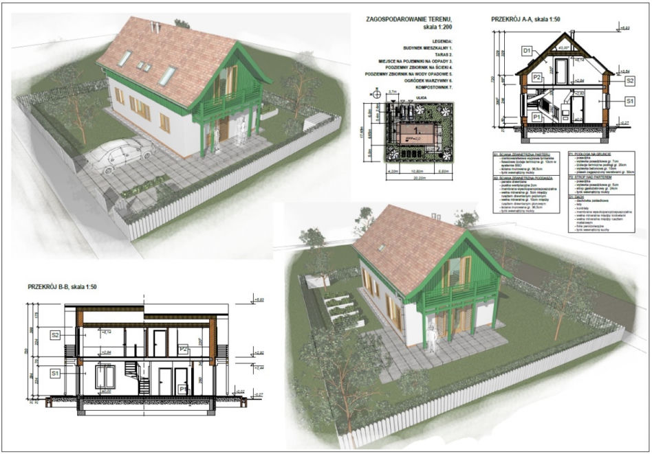Konkurs na projekt domu o powierzchni do 70 metrów kwadratowych: wyniki
