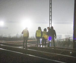 Śmiertelne potrącenie na torach