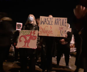 Protest kobiet w Przemyślu 