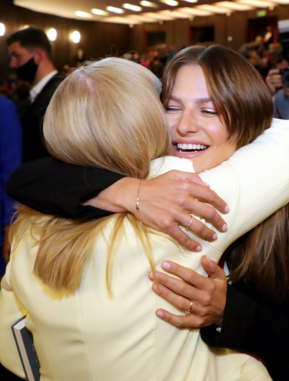 Anna Lewandowska i Maria Stachurska