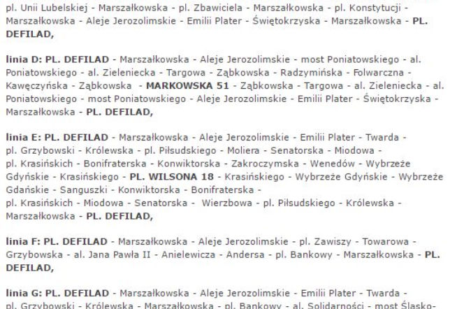 Noc muzeów 2017 Warszawa. Tak pojedzie komunikacja miejska