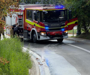 Pożar w alei Szucha