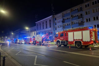 Zawalenie się budynku liceum w Częstochowie
